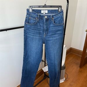 Reformation Dark Blue Jeans